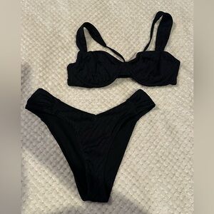 Abercrombie & Fitch Classic Black Bikini
